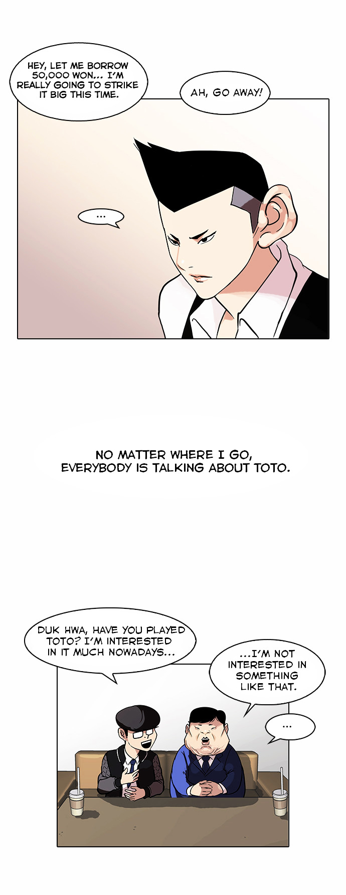 18+ Lookism Chapter 83 : Illegal Toto [01] page 3