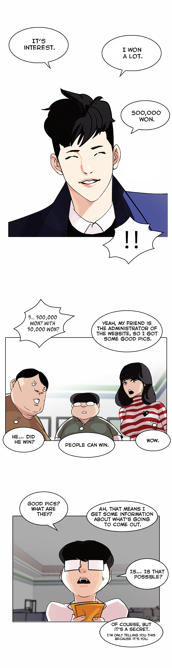 18+ Lookism Chapter 83 : Illegal Toto [01] page 20
