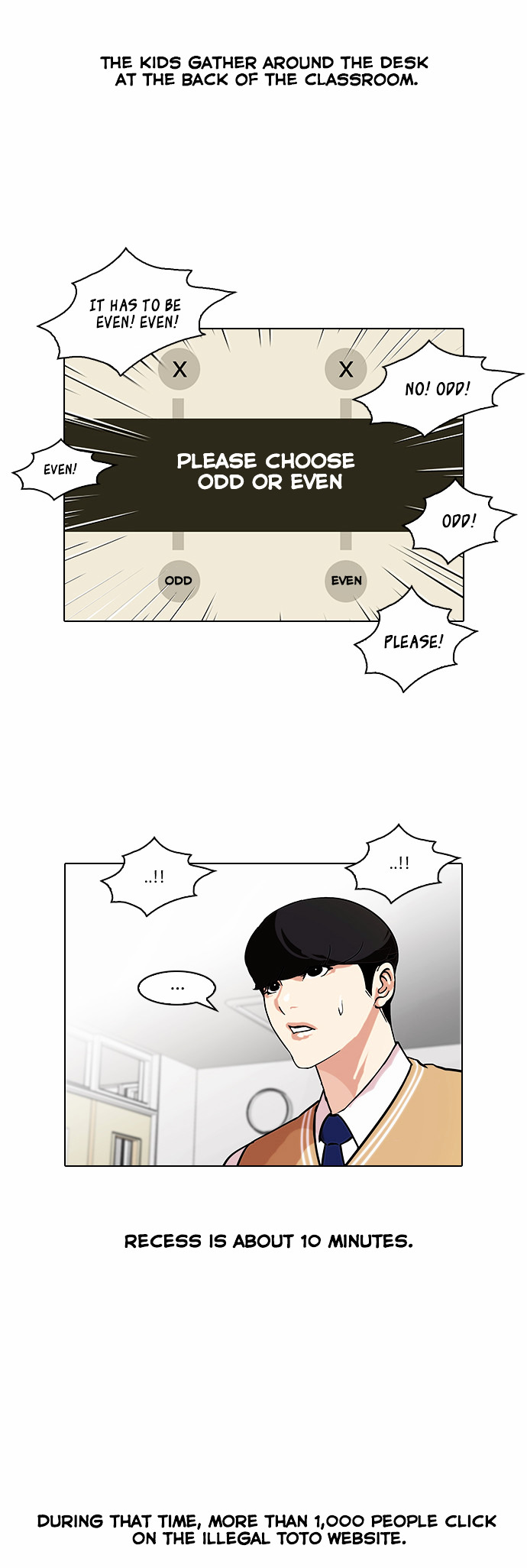 18+ Lookism Chapter 84 : Illegal Toto [02] page 2