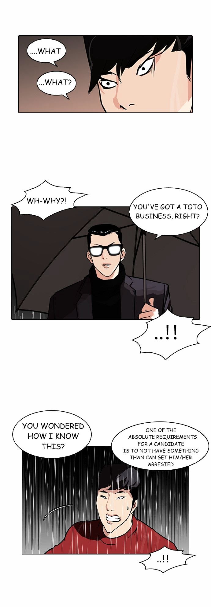 18+ Lookism Chapter 89 : Illegal Toto [7] page 6