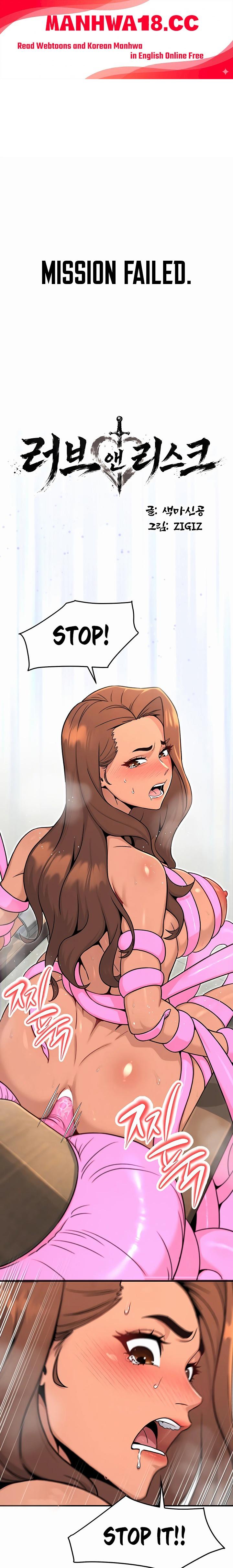 18+ Love and Risk Chapter 8 page 1