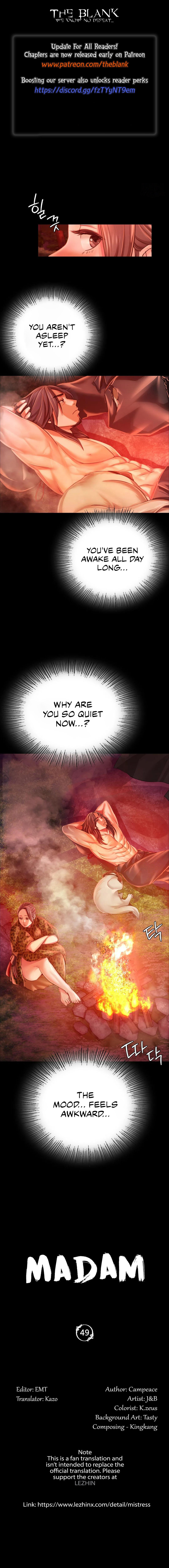 18+ Madam Chapter 49 page 1