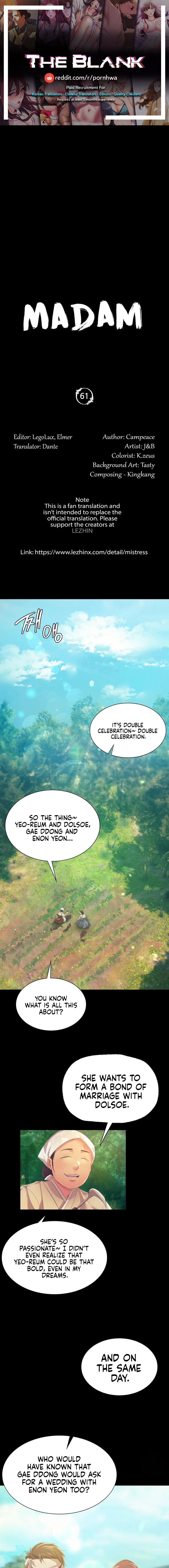 18+ Madam Chapter 61 page 1
