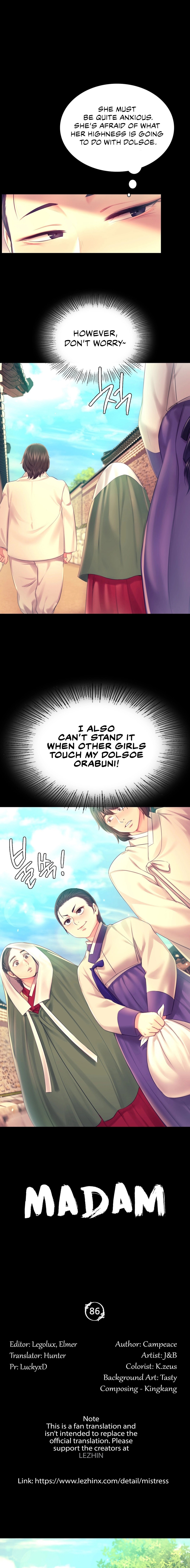 18+ Madam Chapter 86 page 1