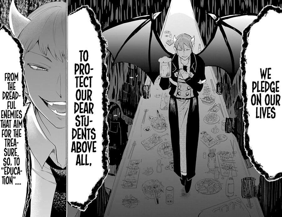 18+ Mairimashita! Iruma-kun Vol.17 Chapter 145: The Teachers' Banquet page 16
