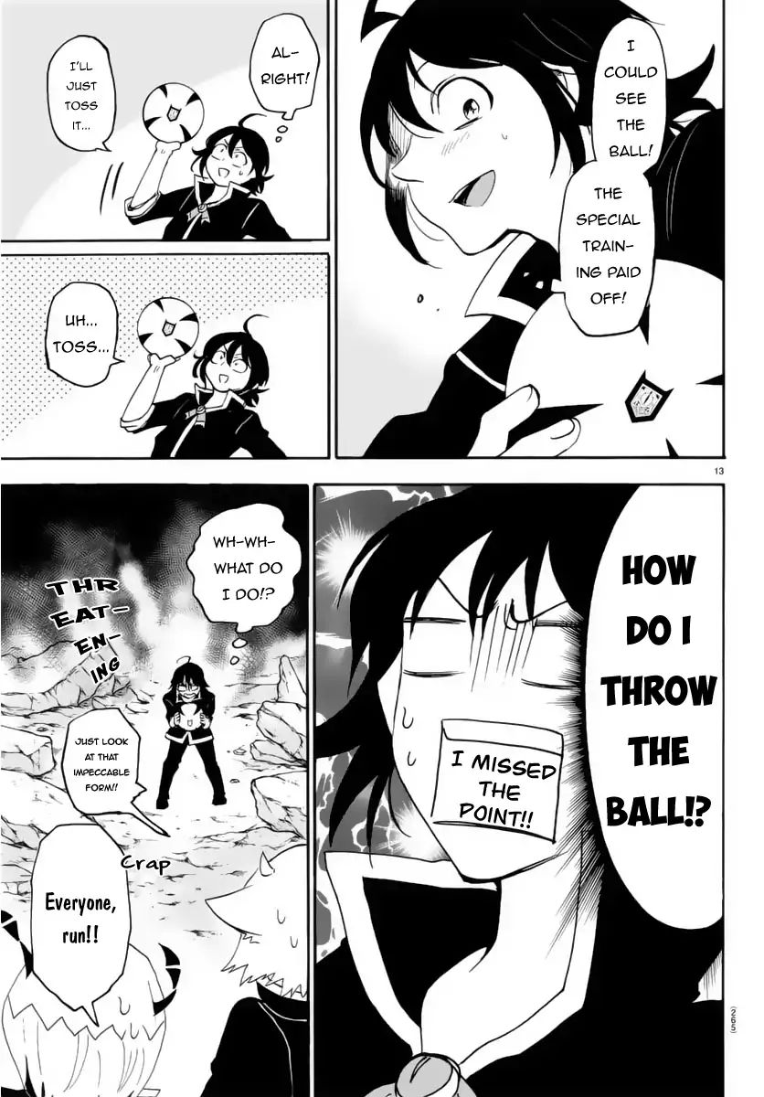 18+ Mairimashita! Iruma-kun Vol.2 Chapter 15: Fierce Battle With The Cannon Ball Execution!! page 14