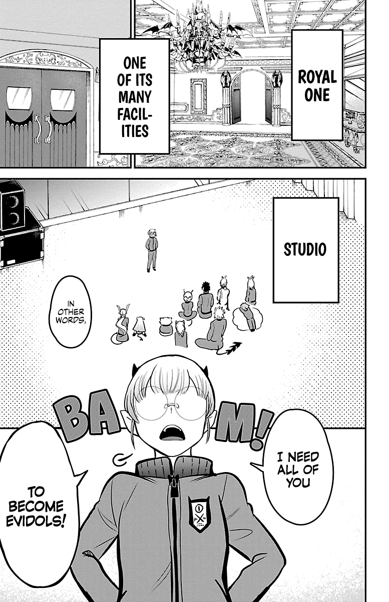 18+ Mairimashita! Iruma-kun Vol.18 Chapter 154: An Evidol's Essence page 3