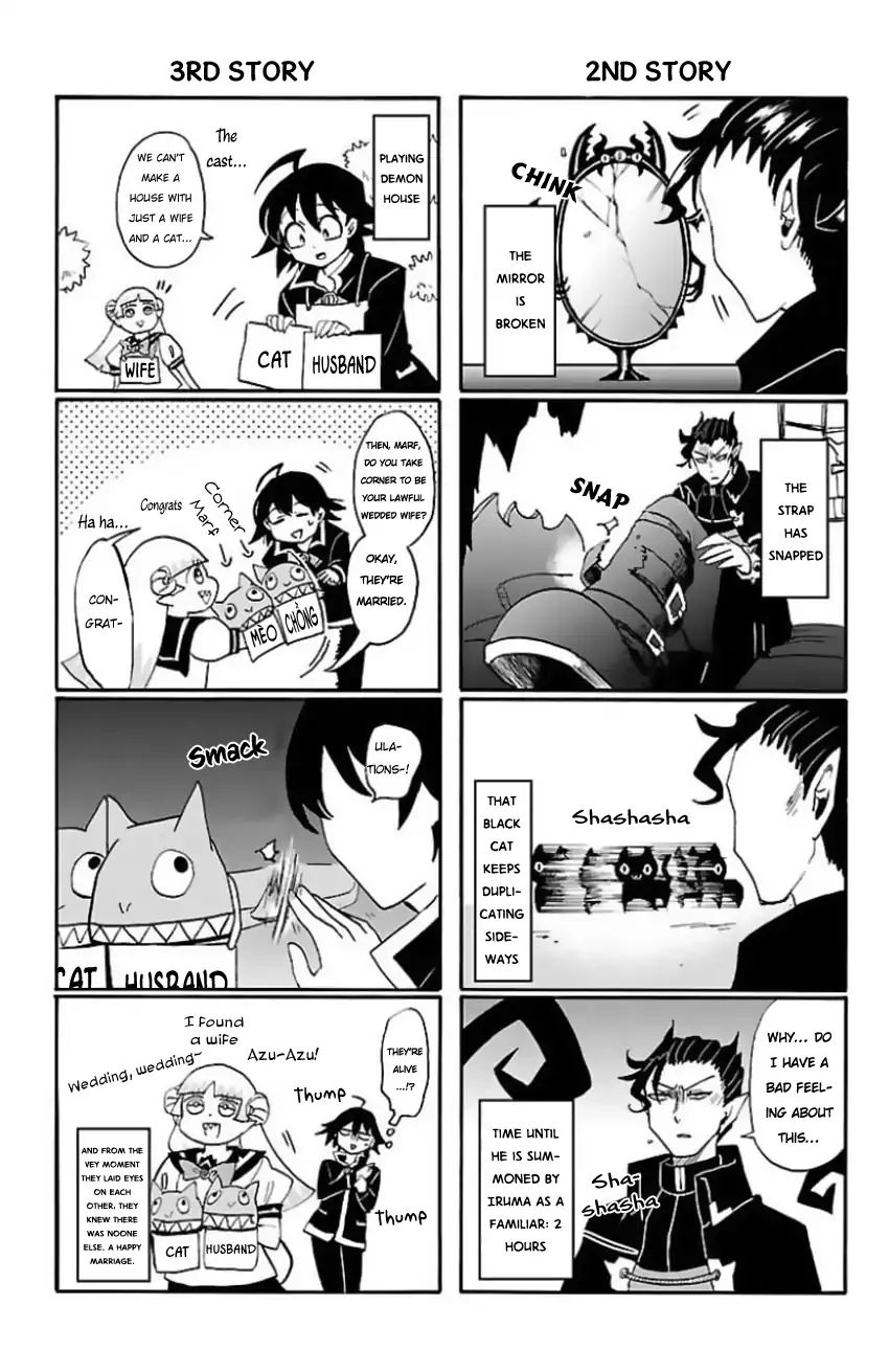 18+ Mairimashita! Iruma-kun Vol.1 Chapter 17.5: Volume 1 Yonkoma page 6