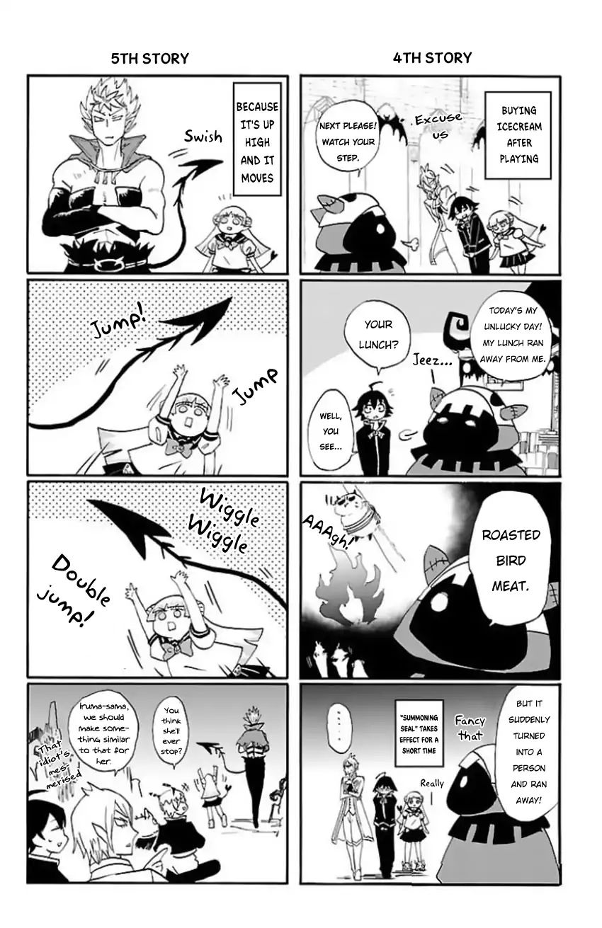 18+ Mairimashita! Iruma-kun Vol.1 Chapter 17.5: Volume 1 Yonkoma page 7