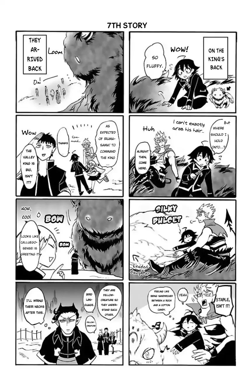 18+ Mairimashita! Iruma-kun Vol.1 Chapter 17.5: Volume 1 Yonkoma page 8
