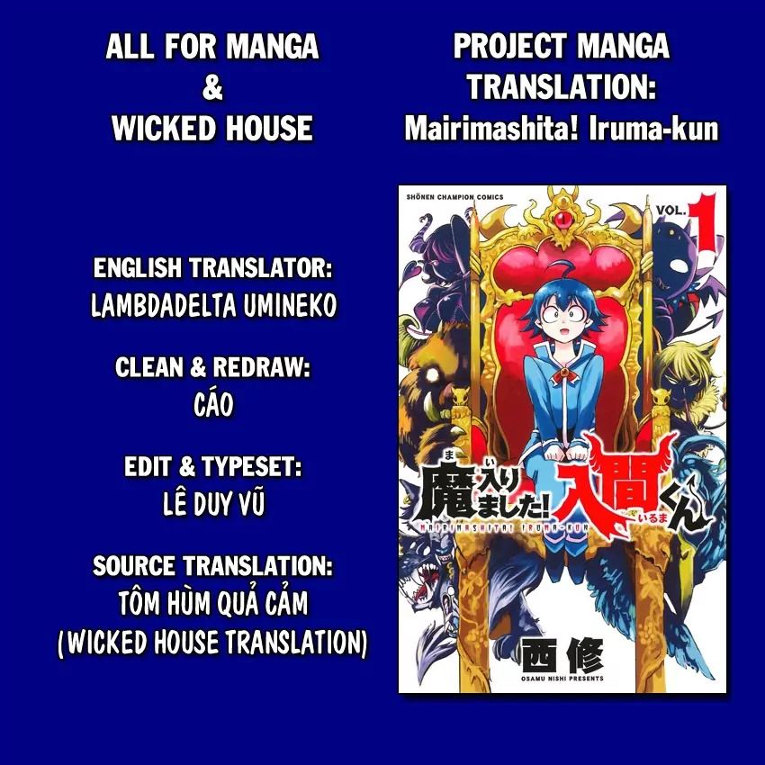 18+ Mairimashita! Iruma-kun Vol.1 Chapter 2: Summon Familiar page 1