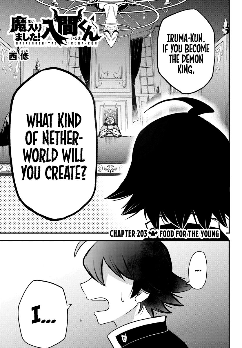 18+ Mairimashita! Iruma-kun Chapter 203 page 1