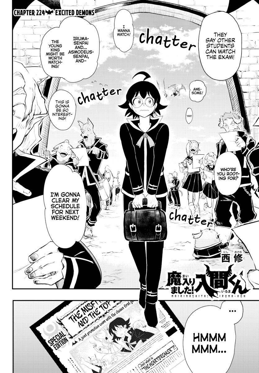 18+ Mairimashita! Iruma-kun Chapter 224 page 2