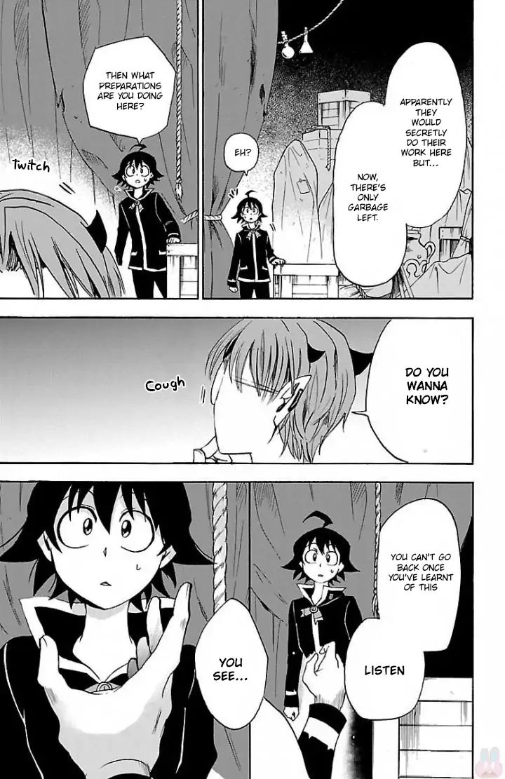 18+ Mairimashita! Iruma-kun Vol.4 Chapter 27: Two Feathers Of The Same Bird page 8
