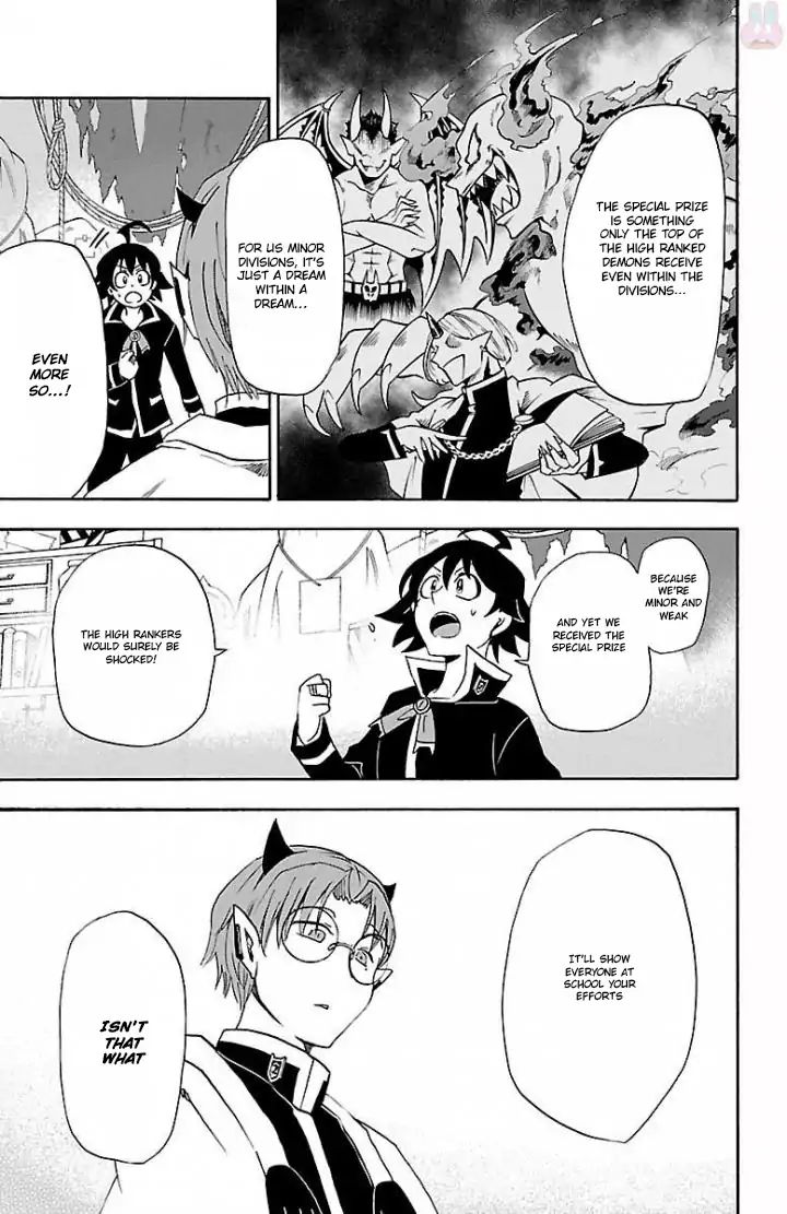 18+ Mairimashita! Iruma-kun Vol.4 Chapter 27: Two Feathers Of The Same Bird page 15