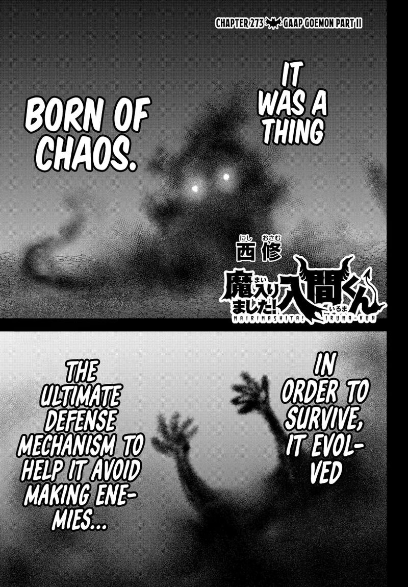 18+ Mairimashita! Iruma-kun Chapter 273 page 1