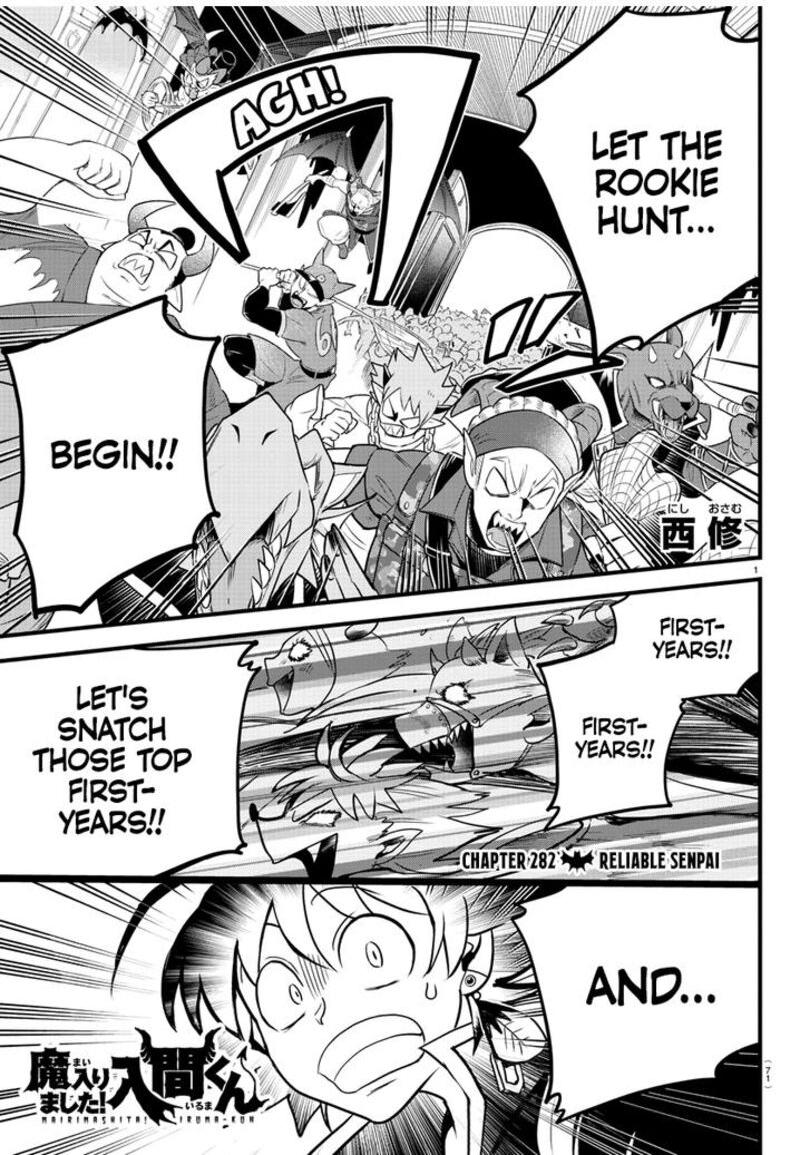 18+ Mairimashita! Iruma-kun Chapter 282 page 1