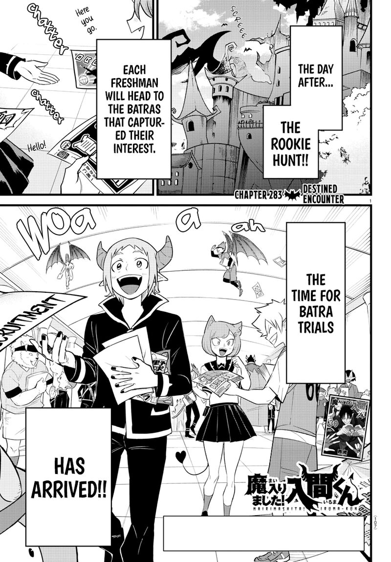 18+ Mairimashita! Iruma-kun Chapter 283 page 1