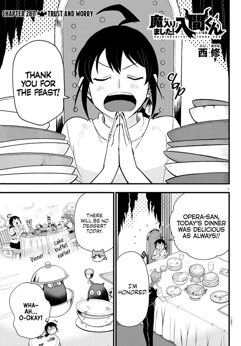 18+ Mairimashita! Iruma-kun Chapter 287 page 1