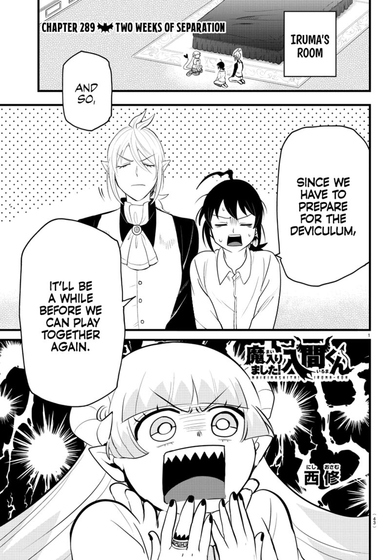 18+ Mairimashita! Iruma-kun Chapter 289 page 1