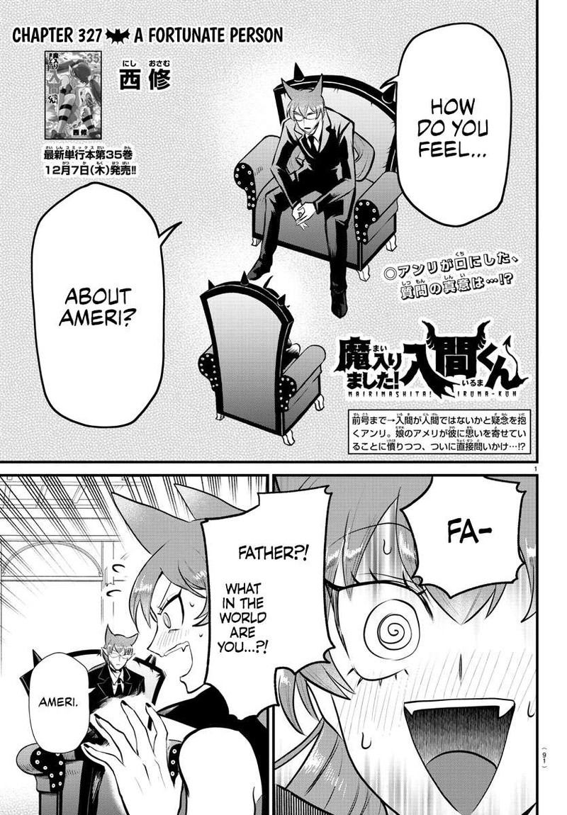 18+ Mairimashita! Iruma-kun Chapter 327 page 1