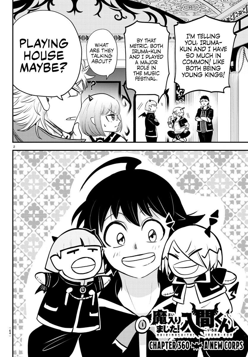 18+ Mairimashita! Iruma-kun Chapter 360 page 2