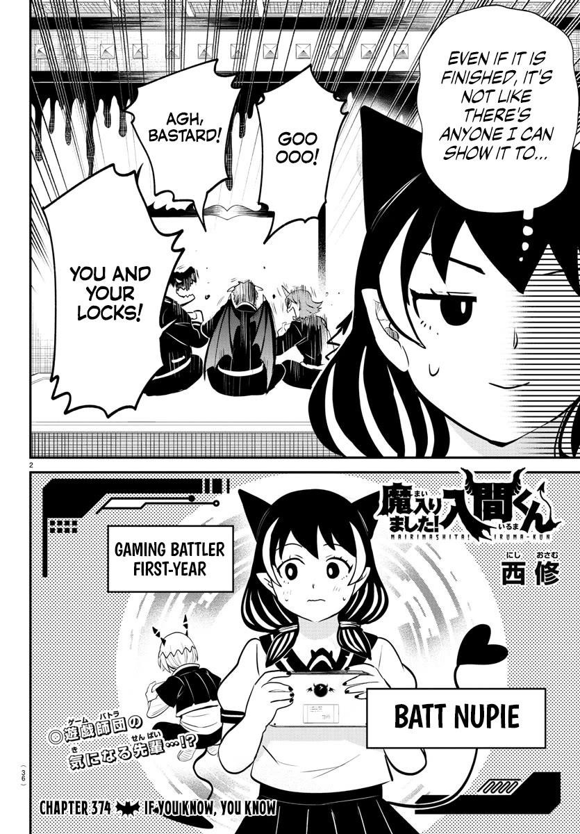 18+ Mairimashita! Iruma-kun Chapter 374 page 2