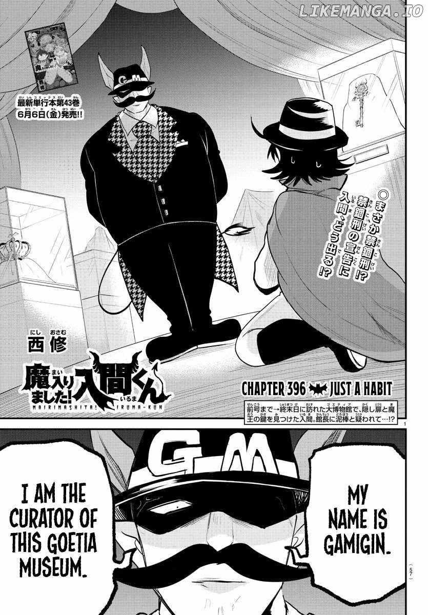 18+ Mairimashita! Iruma-kun Chapter 396 page 1