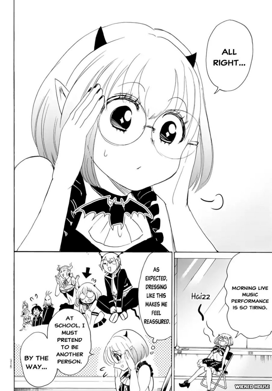 18+ Mairimashita! Iruma-kun Vol.5 Chapter 40: Akudol Kuromu-Chan page 9