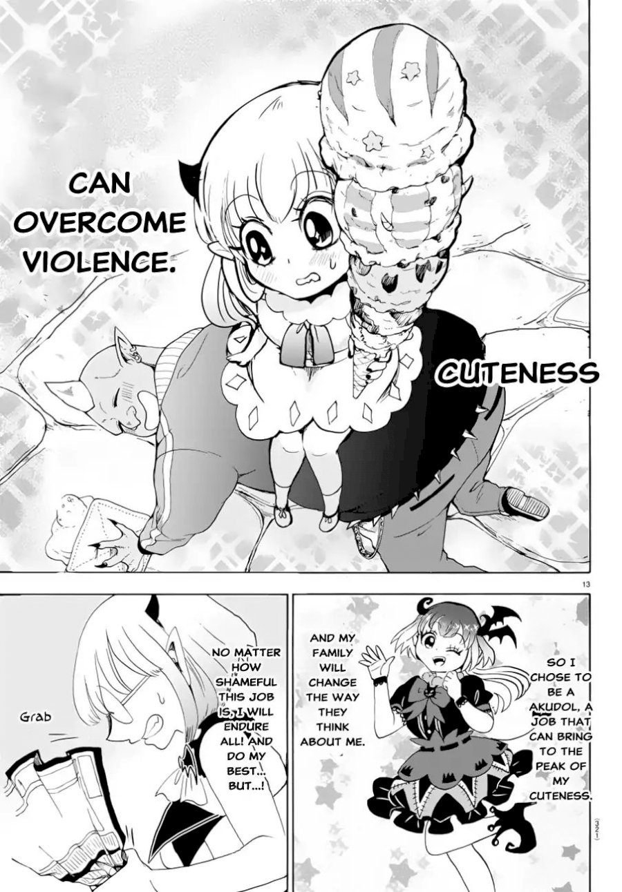 18+ Mairimashita! Iruma-kun Vol.5 Chapter 40: Akudol Kuromu-Chan page 14