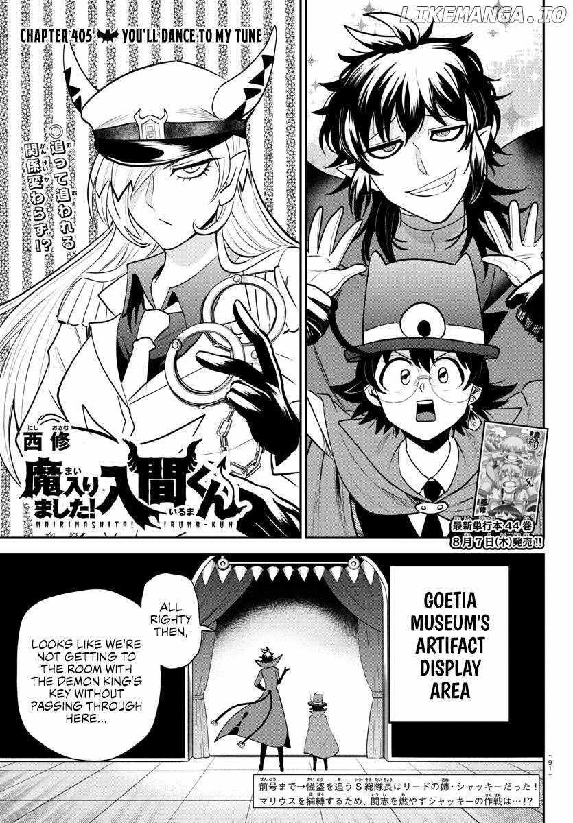 18+ Mairimashita! Iruma-kun Chapter 405 page 1