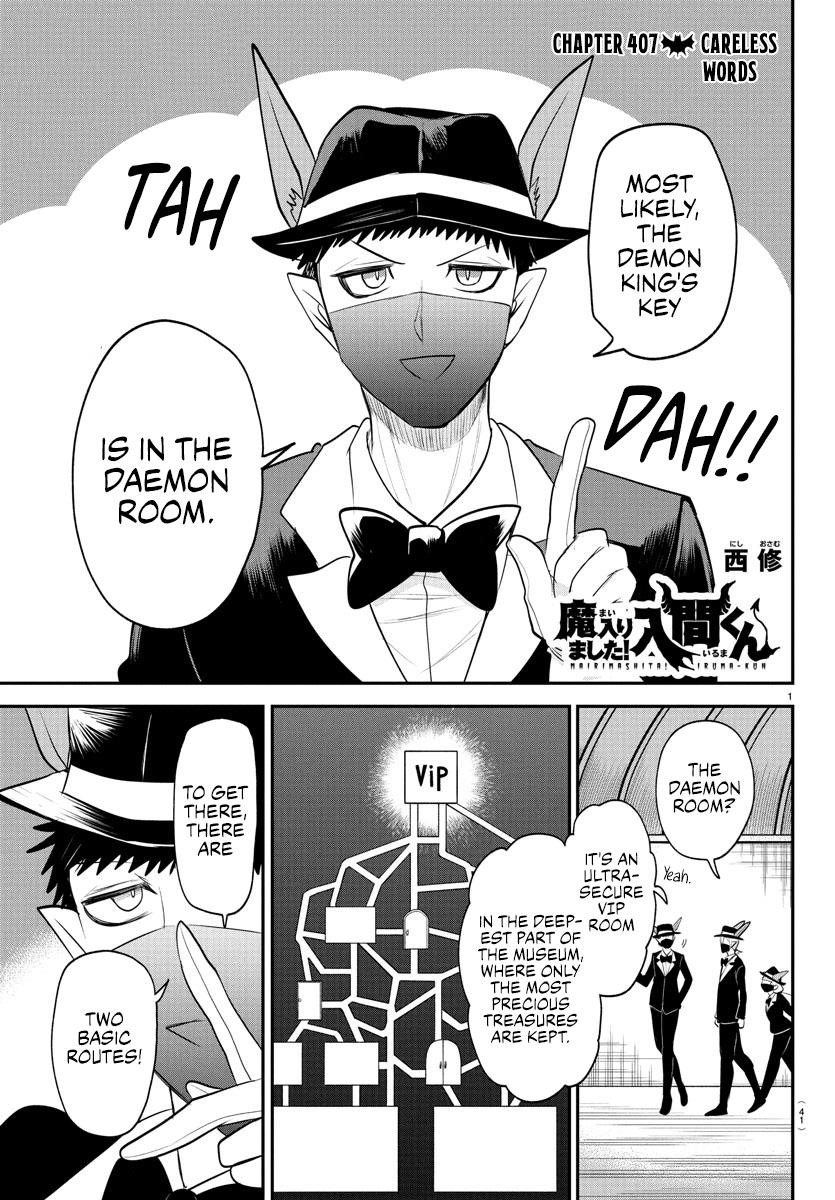 18+ Mairimashita! Iruma-kun Chapter 407 page 1