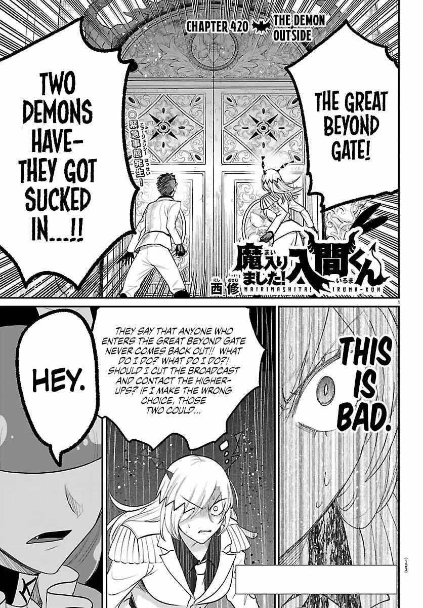 18+ Mairimashita! Iruma-kun Chapter 420 page 1