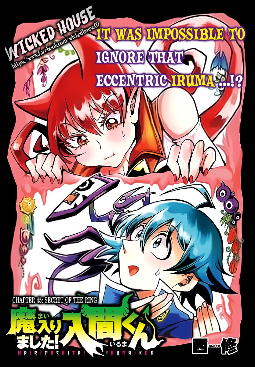 18+ Mairimashita! Iruma-kun Vol.6 Chapter 45: Secret Of The Ring page 2