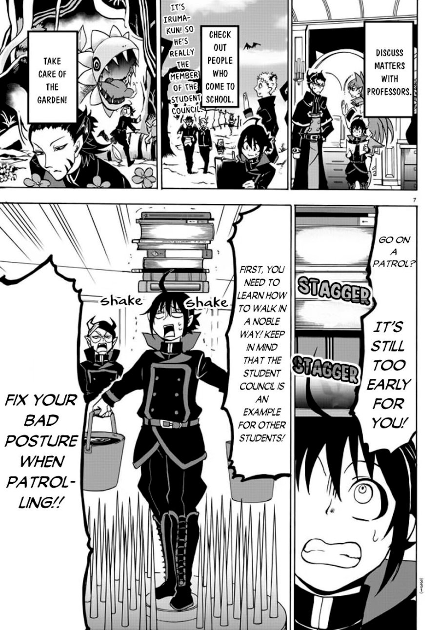18+ Mairimashita! Iruma-kun Vol.6 Chapter 47: The Cruel Student Council page 7