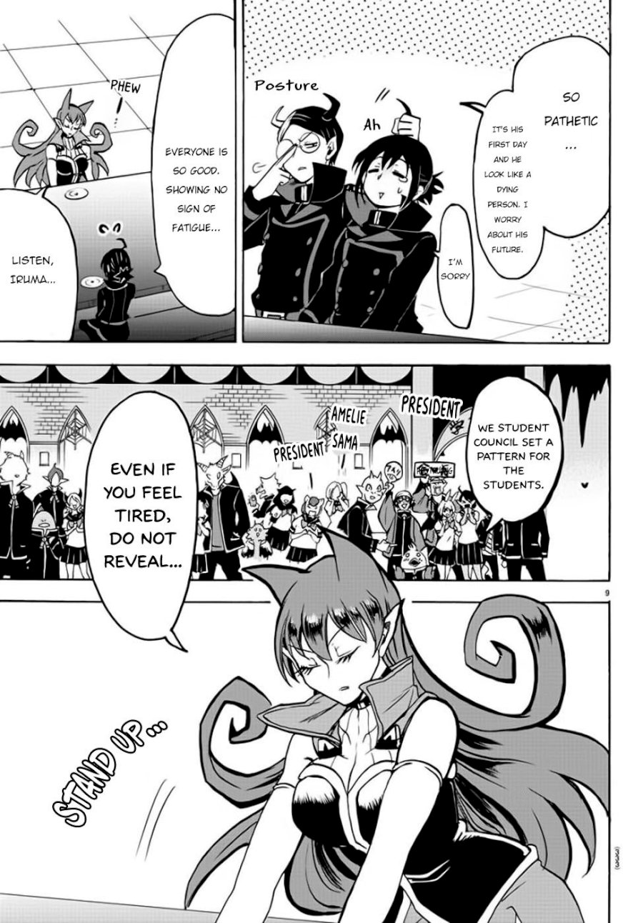 18+ Mairimashita! Iruma-kun Vol.6 Chapter 47: The Cruel Student Council page 9