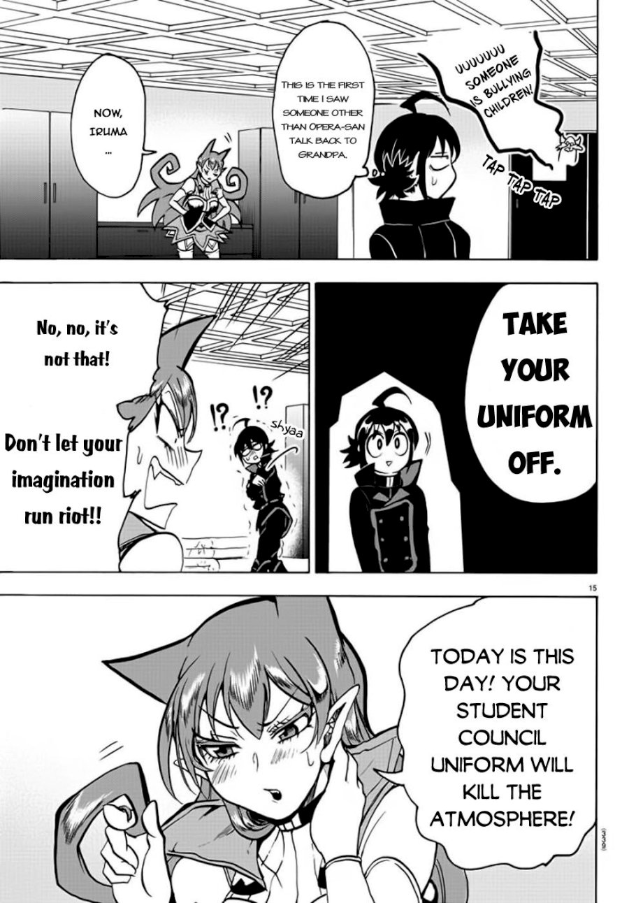 18+ Mairimashita! Iruma-kun Vol.6 Chapter 47: The Cruel Student Council page 14