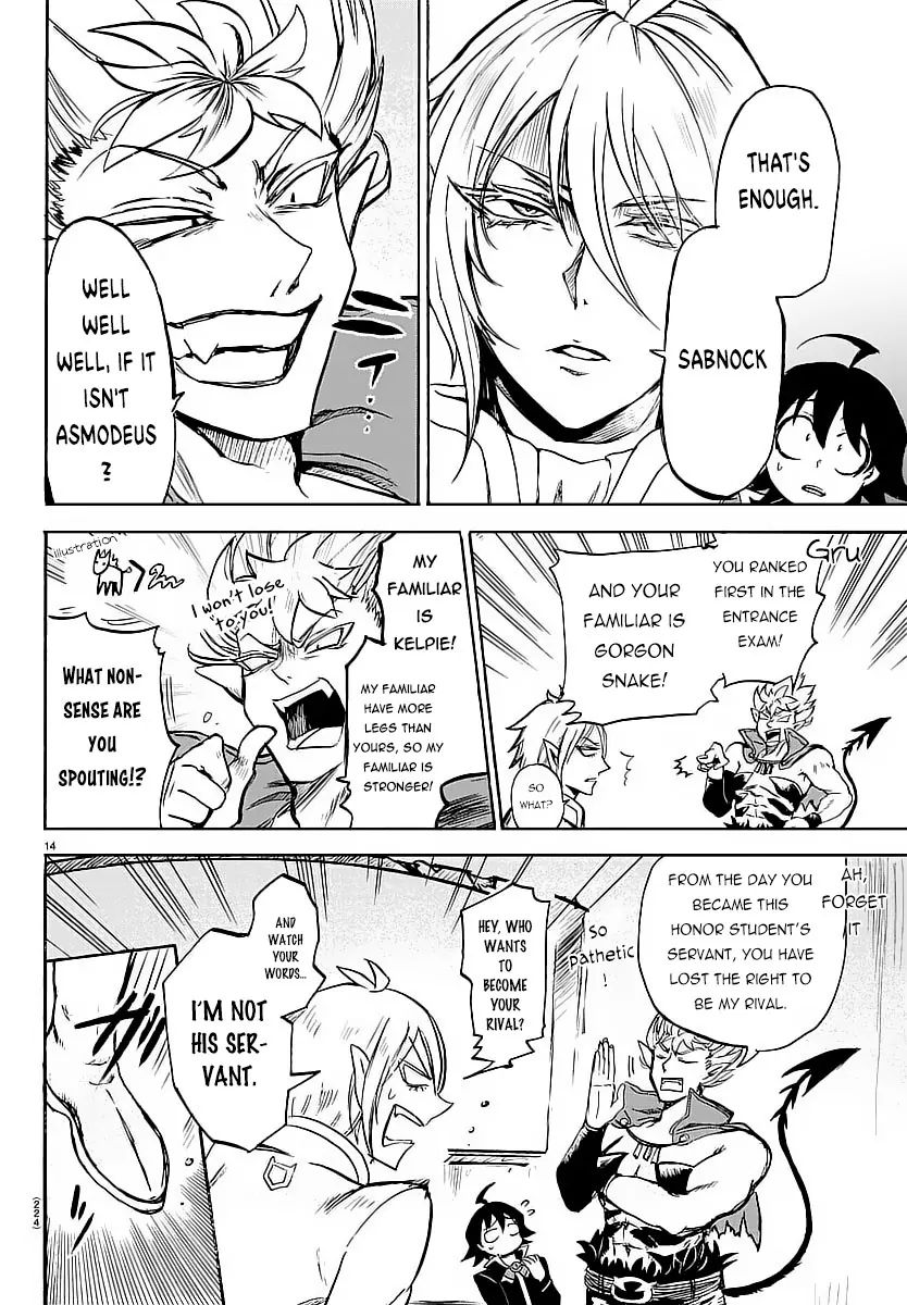 18+ Mairimashita! Iruma-kun Vol.1 Chapter 5: The Abnormal Class page 14