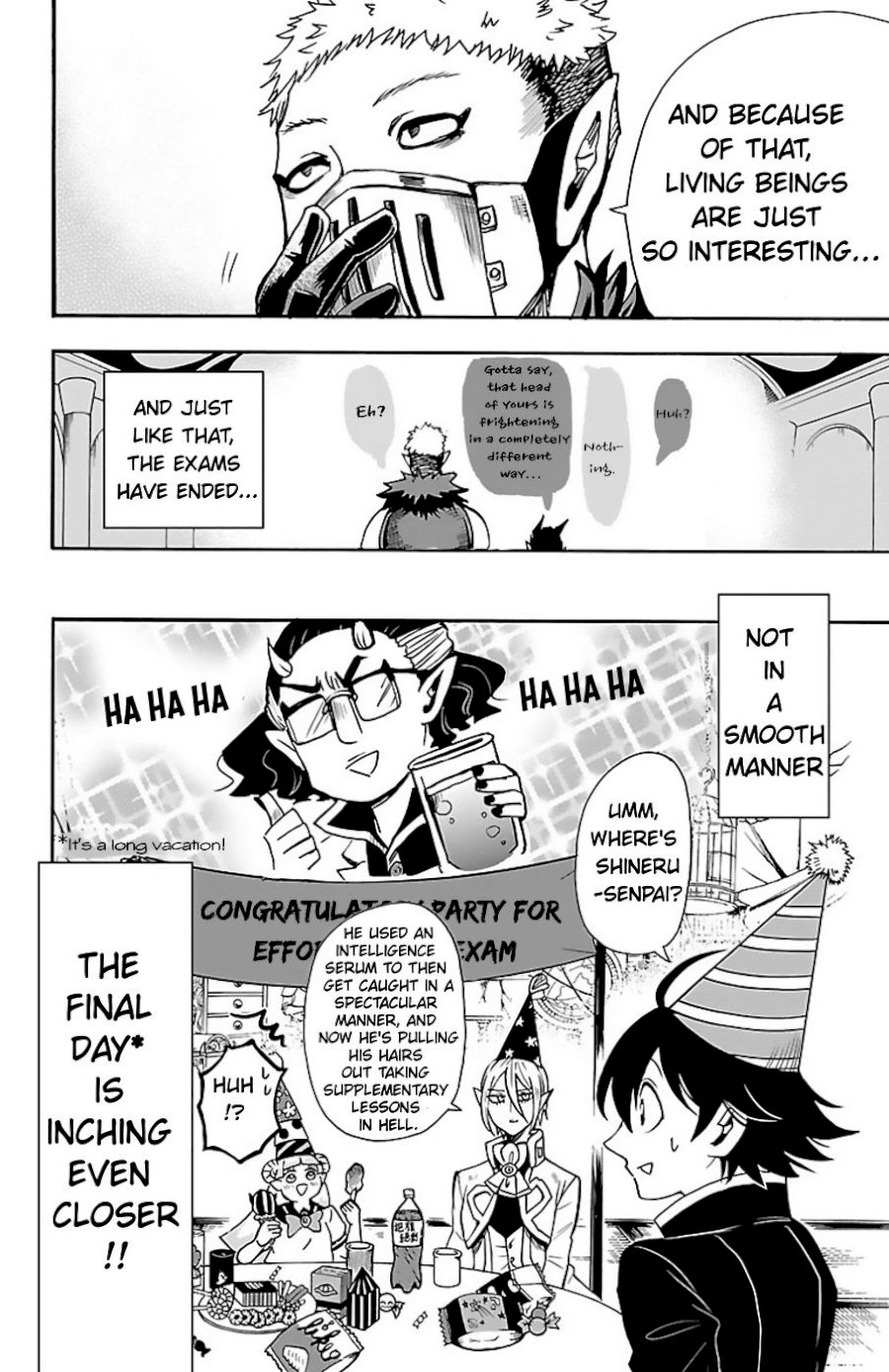 18+ Mairimashita! Iruma-kun Vol.8 Chapter 66: Final Exam page 18