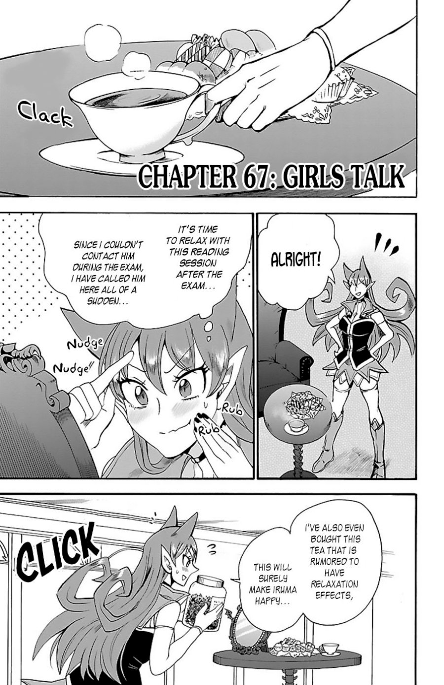 18+ Mairimashita! Iruma-kun Vol.8 Chapter 67: Girls Talk page 2