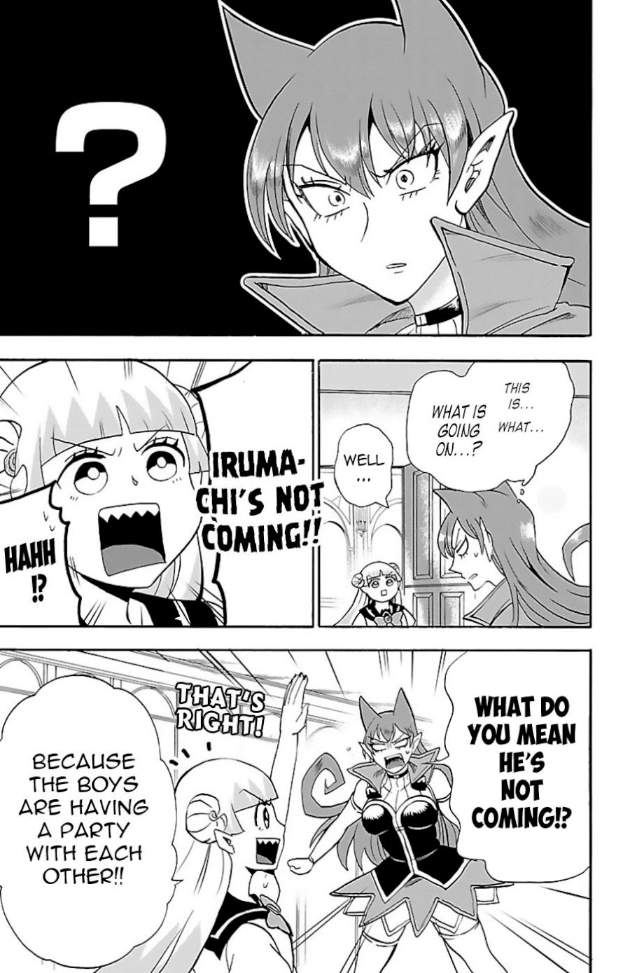 18+ Mairimashita! Iruma-kun Vol.8 Chapter 67: Girls Talk page 4