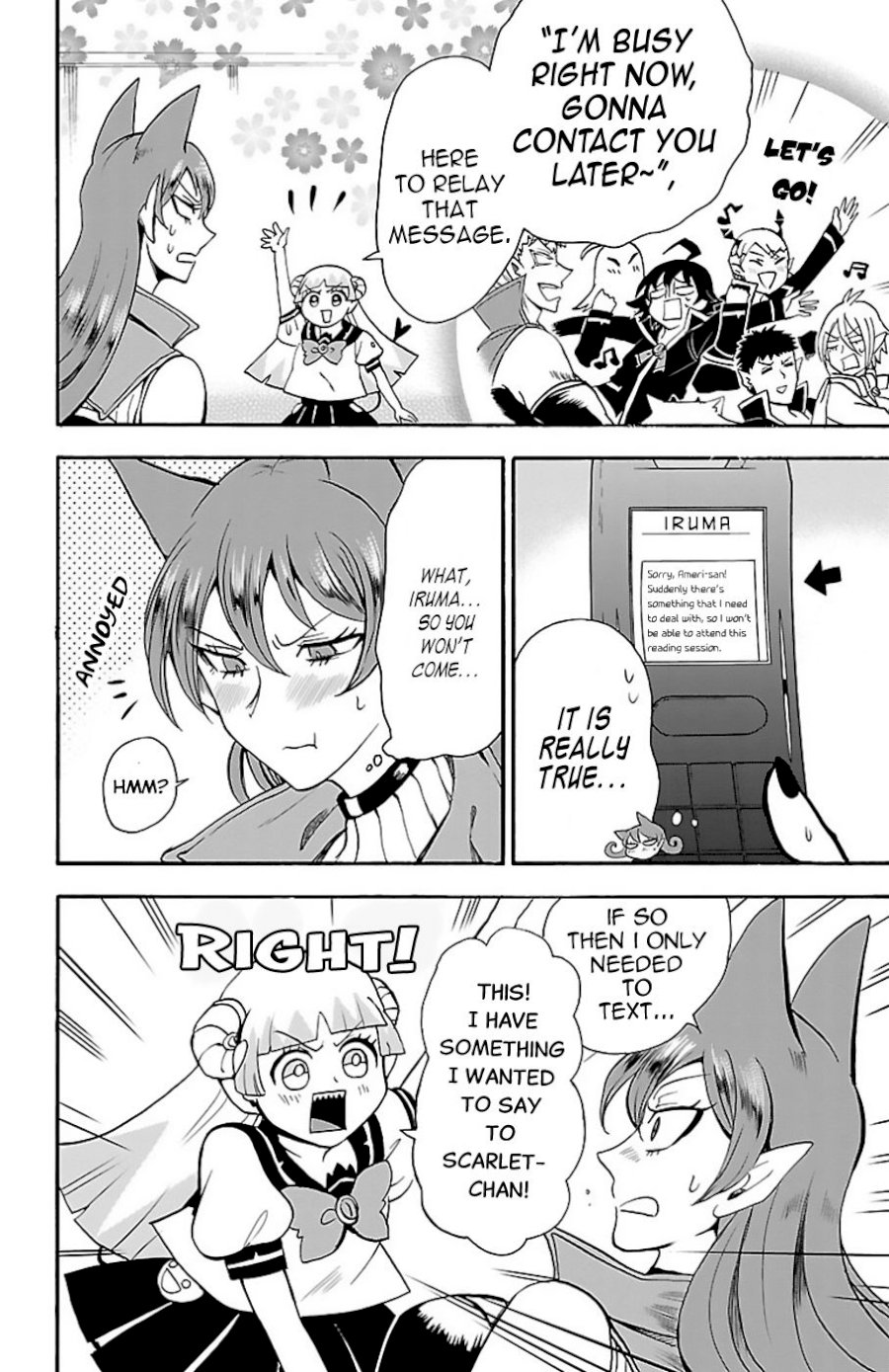18+ Mairimashita! Iruma-kun Vol.8 Chapter 67: Girls Talk page 5