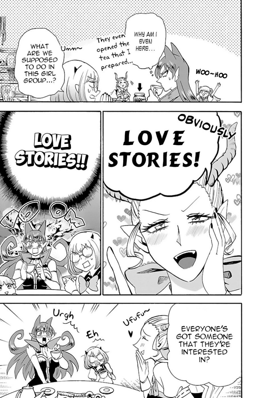 18+ Mairimashita! Iruma-kun Vol.8 Chapter 67: Girls Talk page 8