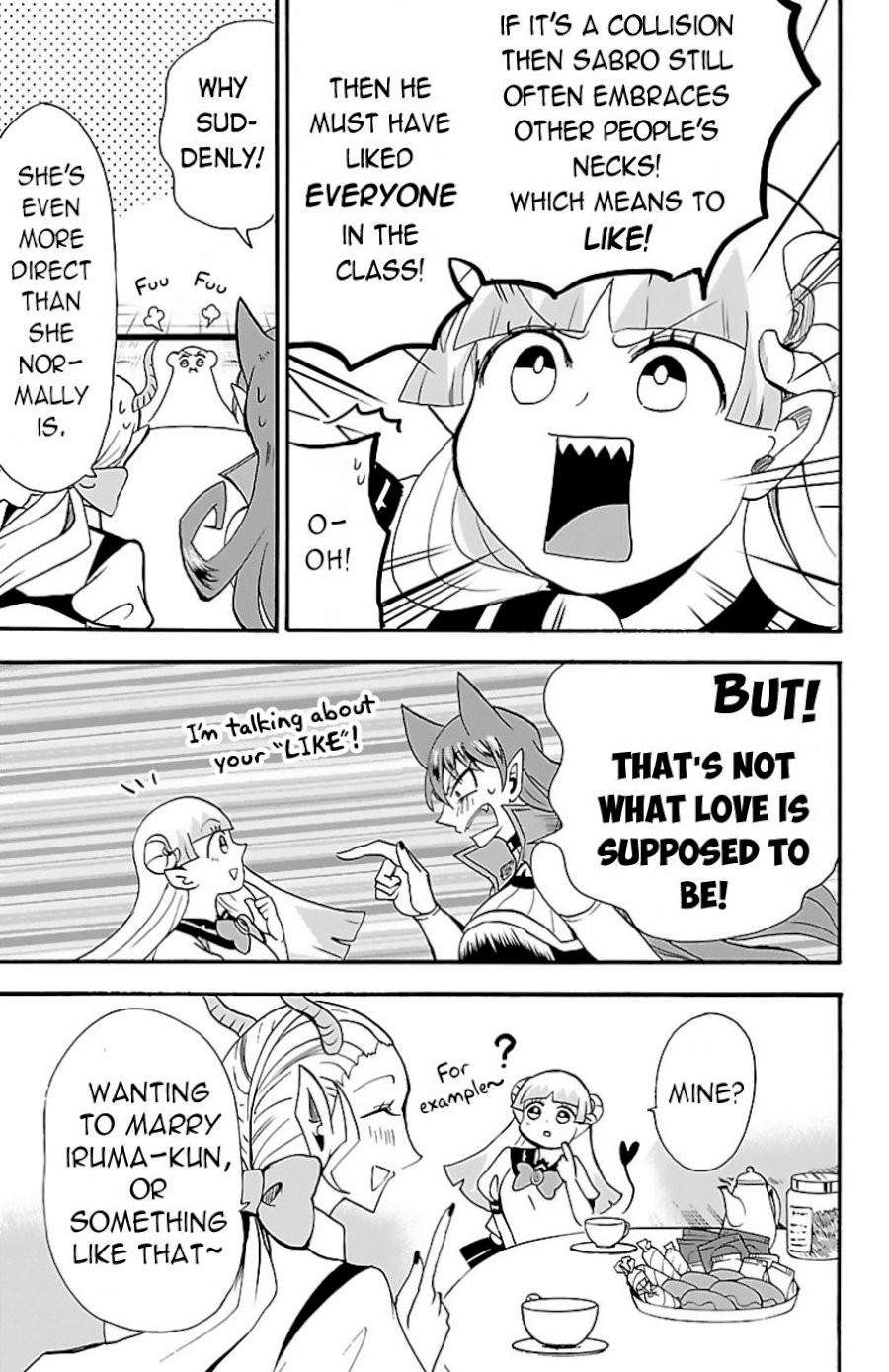 18+ Mairimashita! Iruma-kun Vol.8 Chapter 67: Girls Talk page 14