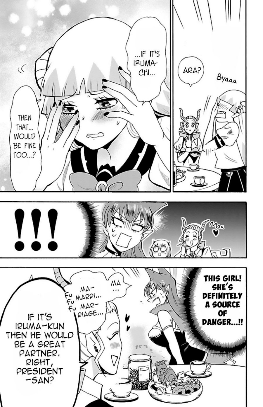 18+ Mairimashita! Iruma-kun Vol.8 Chapter 67: Girls Talk page 16