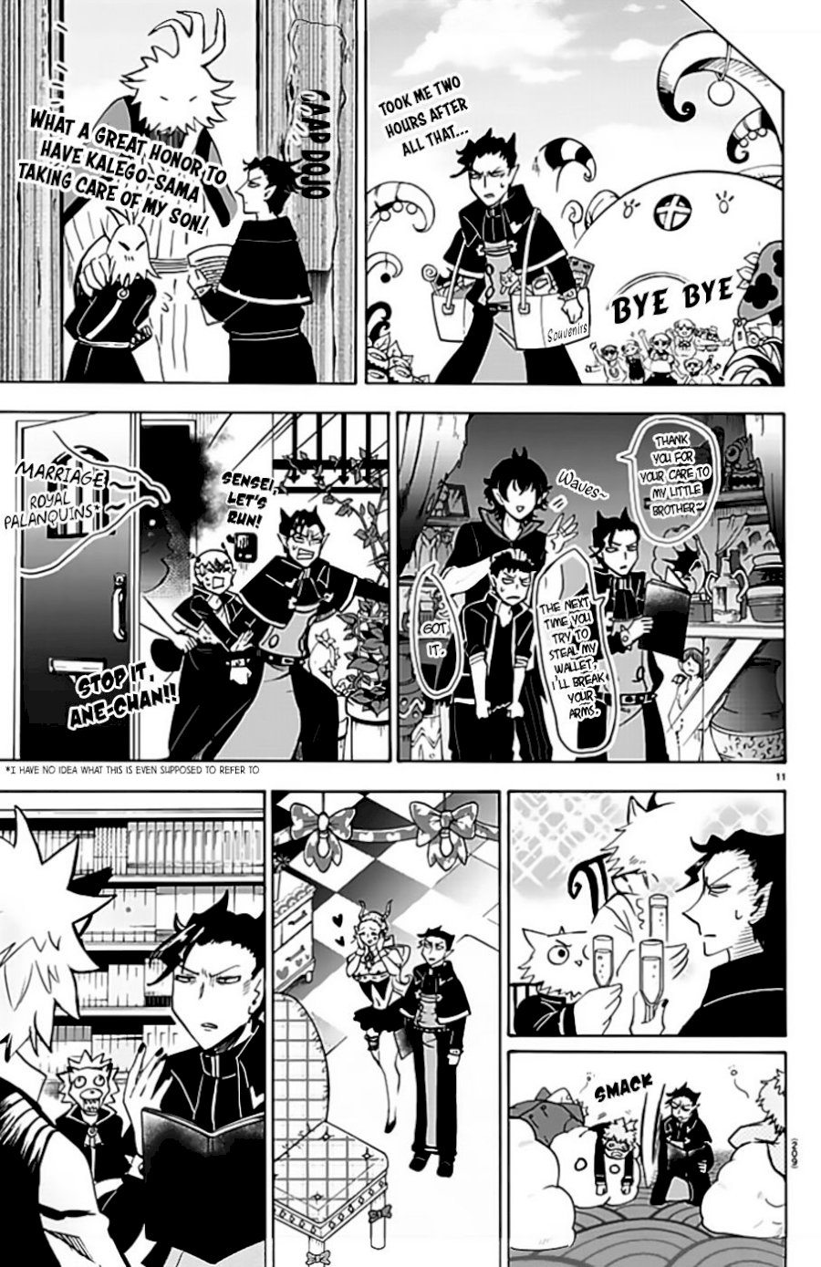 18+ Mairimashita! Iruma-kun Vol.8 Chapter 68: Kalego-Sensei's Home Visits page 11