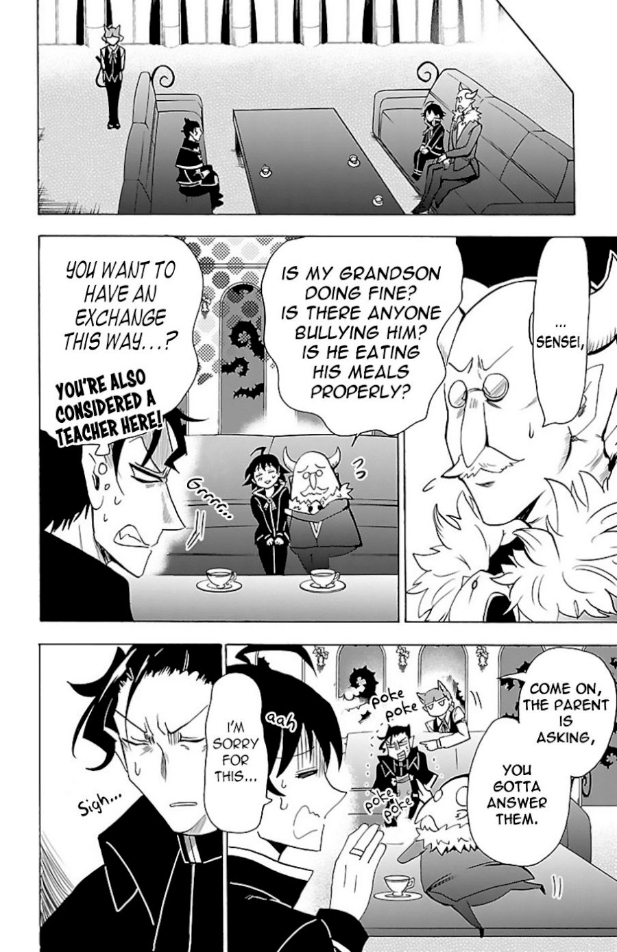 18+ Mairimashita! Iruma-kun Vol.8 Chapter 68: Kalego-Sensei's Home Visits page 14
