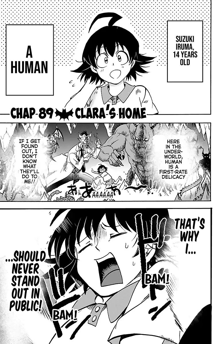 18+ Mairimashita! Iruma-kun Vol.11 Chapter 89: Clara's Home page 2