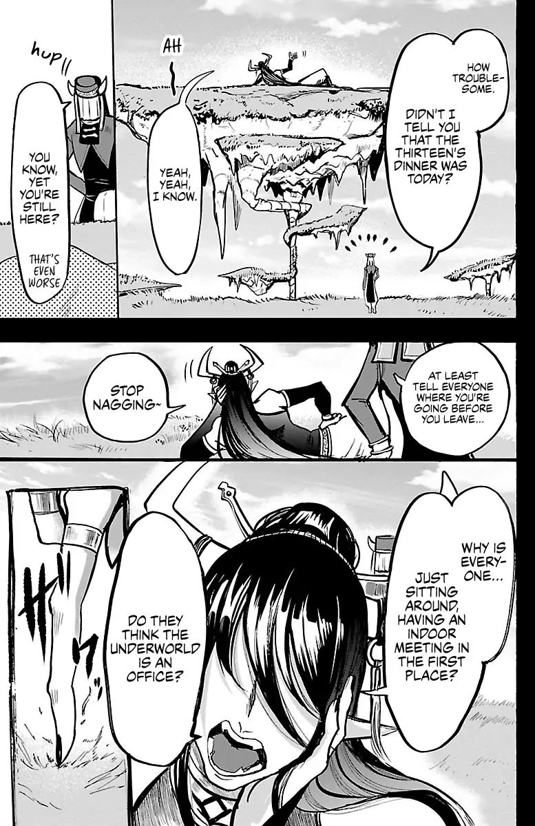 18+ Mairimashita! Iruma-kun Vol.11 Chapter 93: The One Who Controls Underworld page 3
