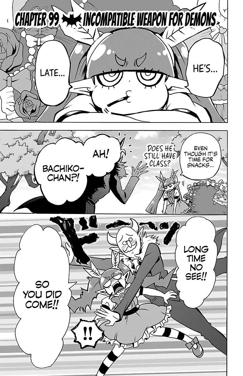 18+ Mairimashita! Iruma-kun Vol.12 Chapter 99: Incompatible Weapon For Demons page 2